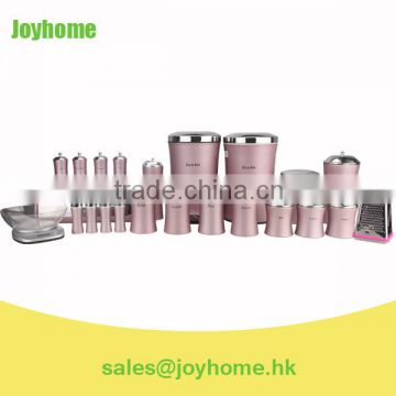 China factory Iran style stainless steel kitchen canister set