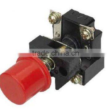 high grade red head covered push button reset switch LA1