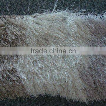 thin silk shaggy carpet