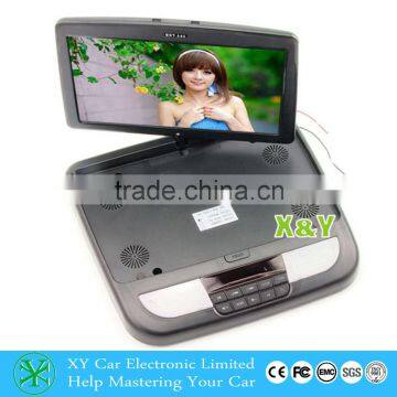 HD Digital Panel Super Slim 12Inch Flip Up Screen roof DVD, Car Roof Mounted DVD XY-128DVD