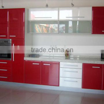 all kinds of cherry wood Kitchen Cabinet Model