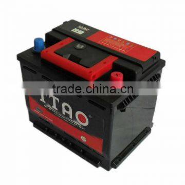 12V super car battery free battery DIN50ah