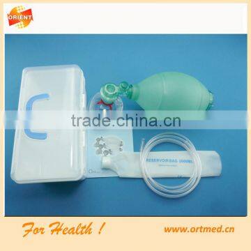 First Aid PVC Manual Resuscitator Ambu Bag