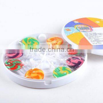 10g fruit flavour mini ring lollipop sweet