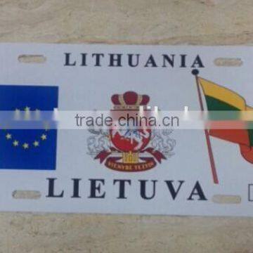 Customized Embossed License Plate, Metal Plate, Metal Sign photo-6