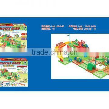 battery operated block train