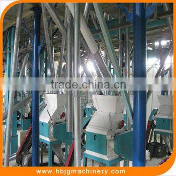 400-500kg/h wheat flour milling machine, maize flour milling plant