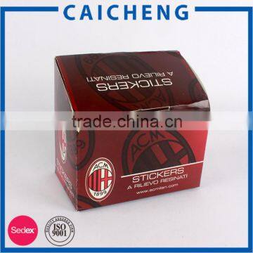 Full color high quality OEM service C1S printed paper box from factory