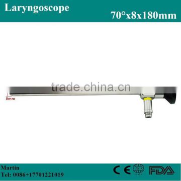 laryngoscope/laryngeal ENT medical throat endoscope 70 90 degree 8x180mm Compatible Stryker Wolf Olympus Endoscope