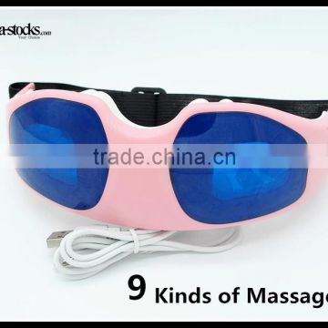 Wireless Rechargeable Air Compression Eye Vibration Massager with Cheap Price