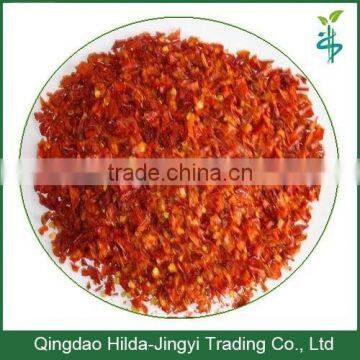 Chinese AD dehydrated red bell pepper granules