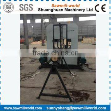 2016 Hot Sale High Quality Timber Cutting Twin Vertical Band Saw With Electric Engine