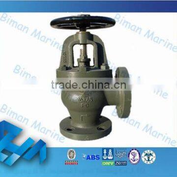 Marine DIN CAST IRON ANGLE STOP CHECK VALVE