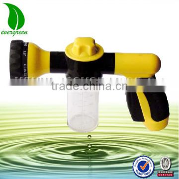 8-PATTERN PLASTIC ADJUSTABLE TURRET FOAM SPRAY NOZZLE WITH COUNTING CUP