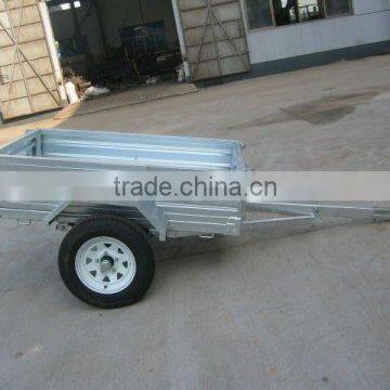 5x3 galvanized box trailer semi trailer