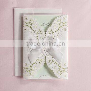 Pop up wedding invitation card