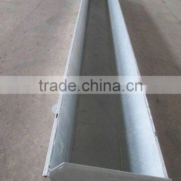 Galvanized sheep/cattle trough