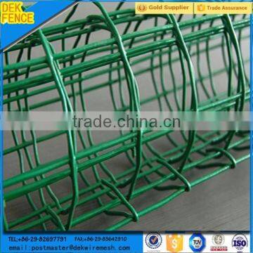 Low price green wire mesh roll euro welded wire fencing