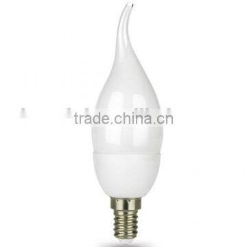 Tri-phosphor 7w Enegy Saving Candle Light Bulbs With E14 E27 Base 120V 230V CE ROHS Certificates photo-2