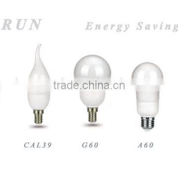 A60 Globe Bulb 7W 9W 11W 15W 220V 240V E14 E27 Energy Saving Lamp photo-2