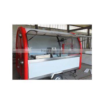 Mobile Hand Push Food Cart Price for Sale photo-2