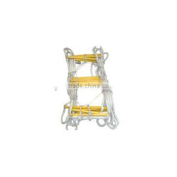 High quality insulating rope ladder, climbing wire rope ladder