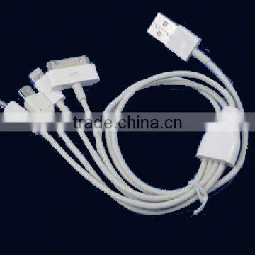 4 in 1 USB cable for mobile