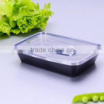 Wow Unbelieveliable 1000ml One Compartment Square Bento Microwavable Disposable pp Food Containers photo-2