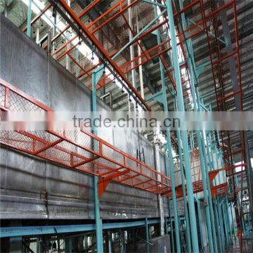 high efficiency automatic powder coating plant