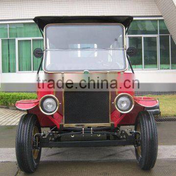 Graceful Antique 48V Golf Course Electric Passenger Vintage Car With Door photo-2