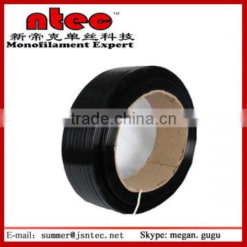 Black PET strapping belt,PE lashing strap,PP packing belt