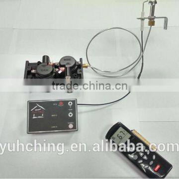 Gas Burner Control System With Valve for Fireplace Chimneys Space Patio Heater