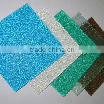 plastic decorative polycarbonate Embossed Sheet