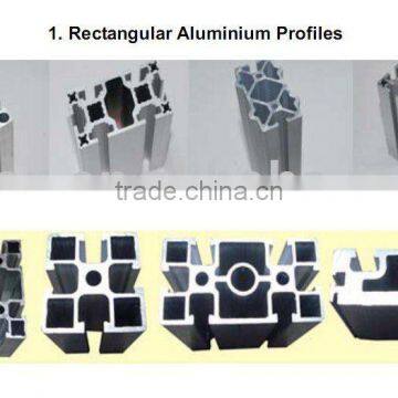 Aluminium Profile Hollow for industrial profile 6063 6005