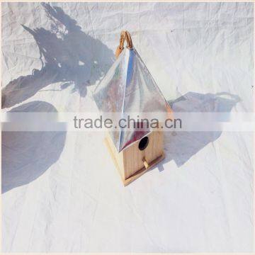 New Unfinished Wooden Bird House Wholesale, Hot Sale Wooden Bird House photo-4