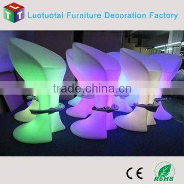 Rechargeable Battery Operated Illuminated Led Bar Chair/led Bar Stool photo-6