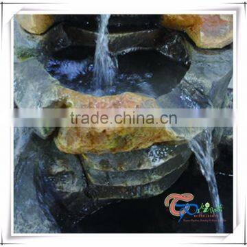 High Quality Artificial Natural Stone Garden Fountains Waterfall photo-3