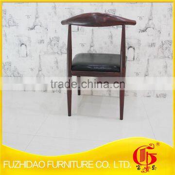 New Design!!! Backrest Iron Dining Chair photo-2