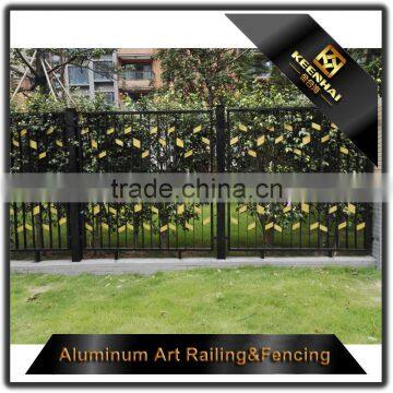 Villa Garden Decoration Powder Coated Decorative Cast Aluminum Garden Fence Panels photo-4