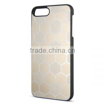 PC Hard Phone Hull Spray Rubber Oil Back Cover Aluminum Phone Case for IPhone 7/7 Plus photo-3