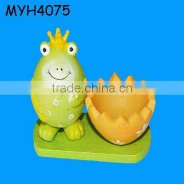 Cute frog Easter egg container/holder/stand