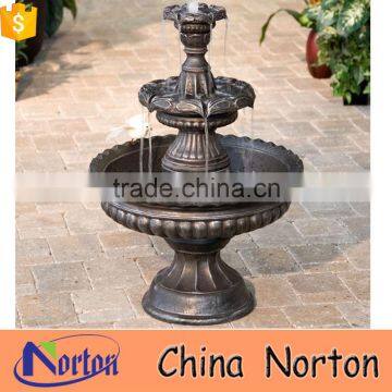 Decorative Large Outdoor Children and Fish Bronze Fountain NTBF-L004L