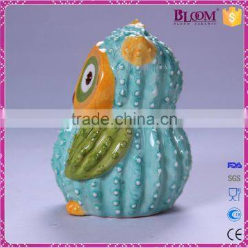 Owl Desgin Custom Ceramic Decoration Coin Bank photo-2