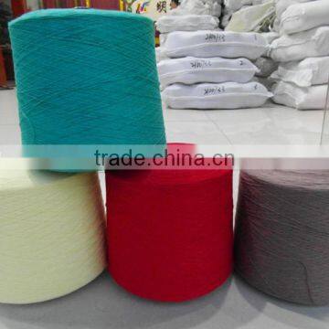 New Product 16s/2 Colored Cotton Acrylic Blended Yarn for Weaving photo-3