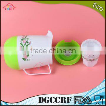 NBRSC Set of 4 Pcs Double Layers PP Cold Water Teapot Jug Plastic Kettle photo-5