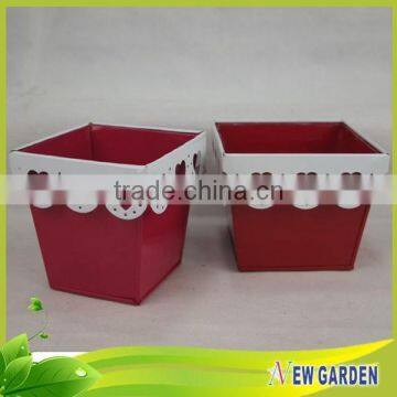High Quality Latest Design Stylish Red Pot Painting Designs,plant Pot photo-3