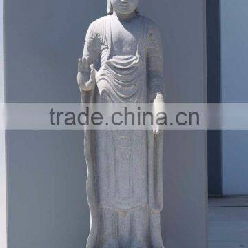 High quality church religion marble standing buddha statue