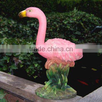 Promotion Handmade Decorative Polyresin Garden Flamingo Statue photo-4