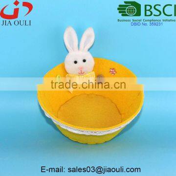 BSCI Audit Factory Unique Design Non-woven Fabric Easter Basket photo-5