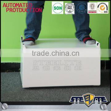European Style Modern Laundry Room Furniture White Washing Machine Bathroom Bottom Cabinet With Drawer photo-6